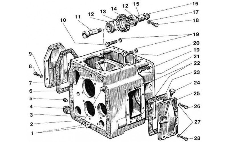 Gearbox housing | agrobond.lt